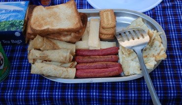 Cosa si mangia durante il safari in campeggio?