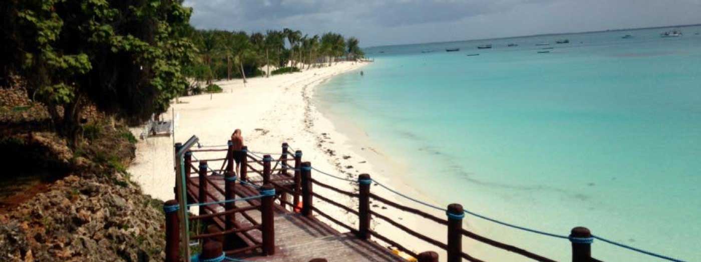 Il mare cristallino di Zanzibar