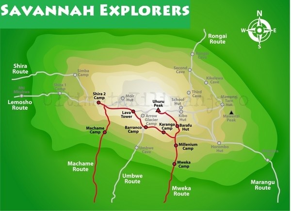 Machame Route - Trekking Kilimanjaro