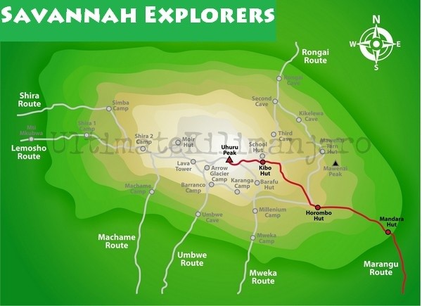 Marangu Route - Trekking Kilimanjaro