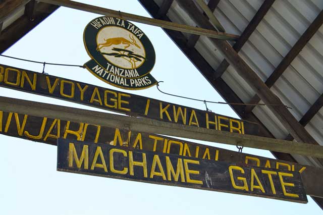 Machame gate ingresso kilimanjaro